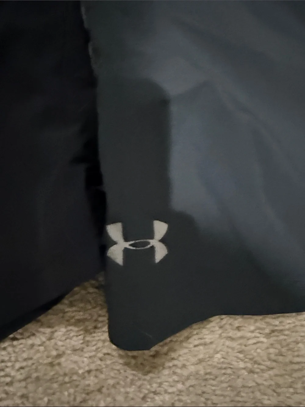 Under Armour Black Athletic Shorts with Gray Accents - Twin Set